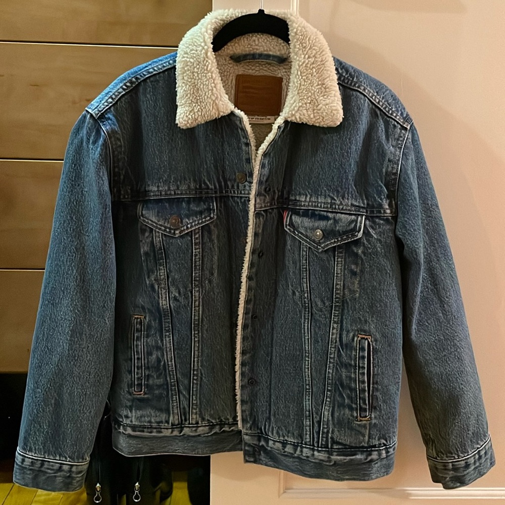 Levi’s Denim Jacket with shearling interior